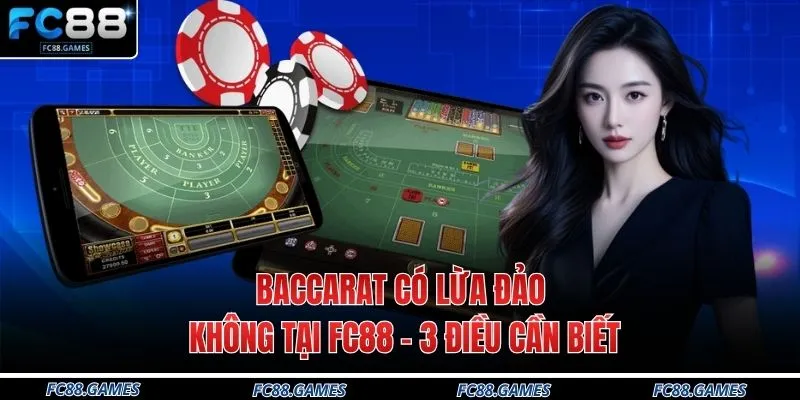 Baccarat Có Lừa Đảo Không Tại FC88 - 3 Điều Cần Biết