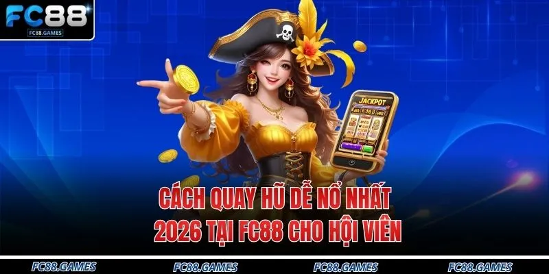 Cách Quay Hũ Dễ Nổ Nhất 2026 Tại FC88 Cho Hội Viên