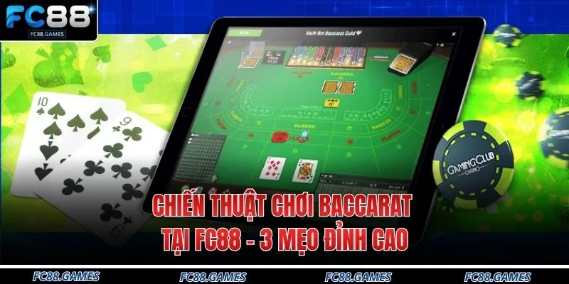 Chiến Thuật Chơi Baccarat Tại FC88 - 3 Mẹo Đỉnh Cao